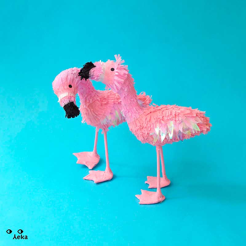 Yeka
Piñatas de flamingos