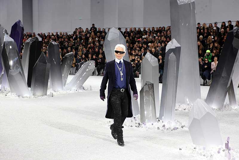 Karl Lagerfeld runways moda