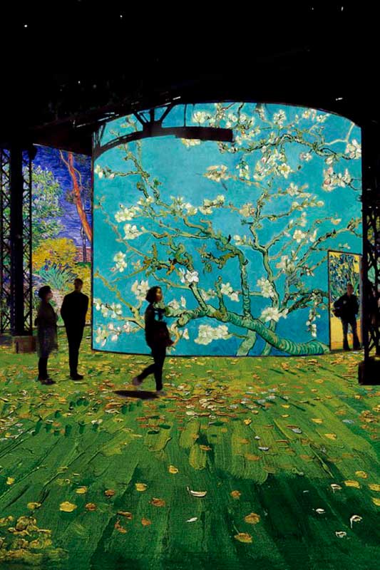 "La noche estrellada": vive la experiencia inmersiva de Van Gogh en París