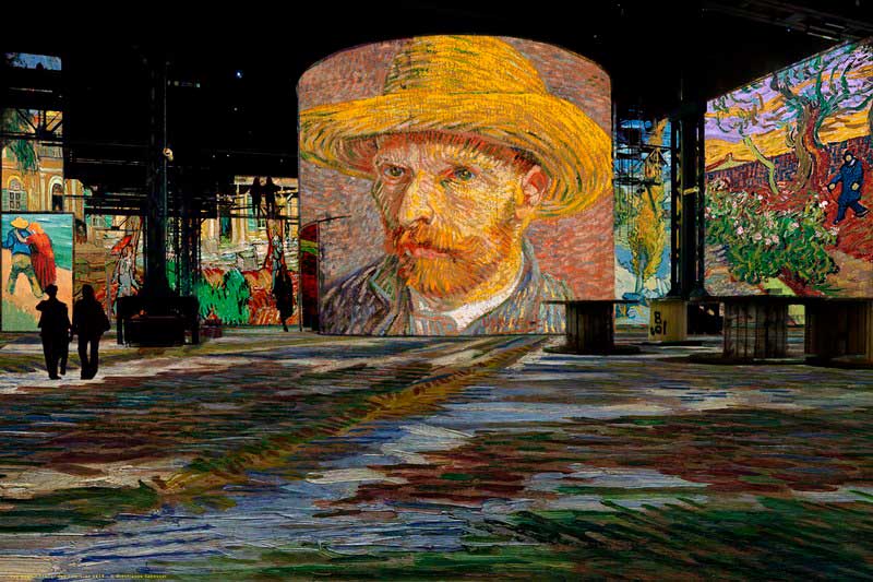 La noche estrellada: una experiencia inmersiva de Van Gogh en París