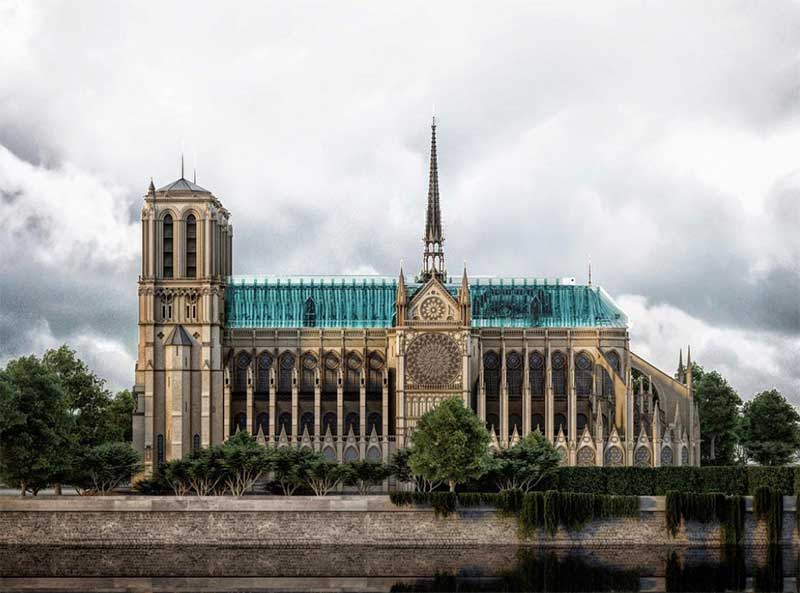 Propuesta de restauración de Notre Dame