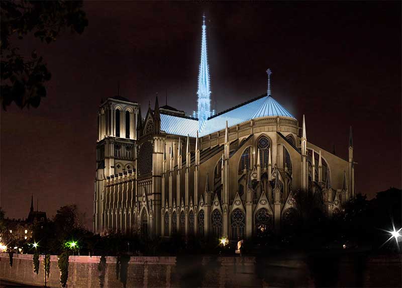 Propuesta de restauración de Notre Dame